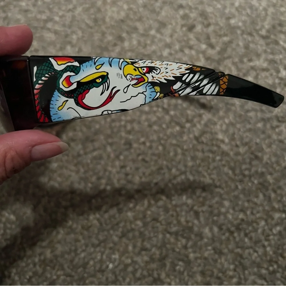 Sunglasses Retro Square Unisex Fashion Siamese Lens Shades UV400